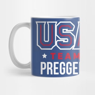 USA Team Preggers Mug